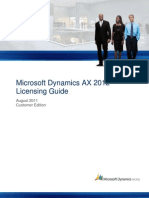 Dynamics AX 2012 Licensing Guide-CustomerEdition