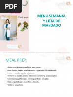 Menu Reto Godin 19 de Septiembre 2022