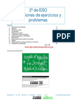 2º de ESO Soluciones de Ejercicios y Problemas: Índice