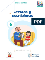 Leemos y Escribimos: Orientaciones para Las Familias