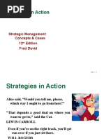 Strategies in Action: Strategic Management: Concepts & Cases 12 Edition Fred David