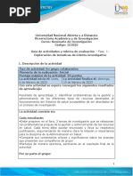 Guia de Actividades y Rúbrica de Evaluación Unidad 1-Fase 1 - Exploración de Temáticas de Interés Investigativo