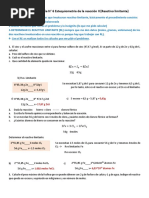 Solución Guía de Problemas #6 Estequiometria de La Reacción II Pureza y Rendimiento