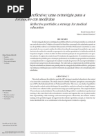 TEXTO 01 - Portfólio Reflexivo - Formação em Medicina