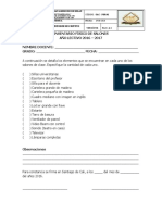 Inventario Físico de Salones AÑO LECTIVO 2016 - 2017 NOMBRE DOCENTE: - GRADO: - FECHA