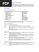 Sample Business Impact Analysis