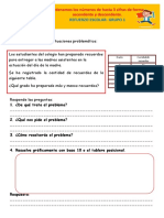 D5 A1 FICHA MAT. Ordenamos Los Números de Hasta 3 Cifras de Forma Ascendente y Descendente.