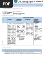 "Participamos en Un Debate Sobre Las Redes Sociales": Actividad