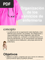 Organización de Los Servicios de Enfermería