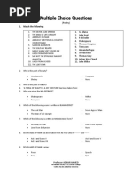 2nd Year 200 MCQs