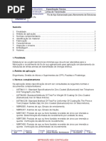 GED 224 - Fio de Aço Galvanizado para Aterramento de Estruturas de LTs