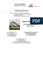 Livret Etudiant L3 2022 2023