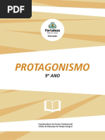 Caderno - Protagonismo 9 Ano - 2021 - NOVO