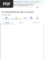 Contabilidad de Costos Contabilidad de Costos