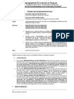 Informe N°007-2022 - Actualizacion de (03) Expedientes de Pip Mediante Consultoria