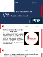 La Protección Al Consumidor en El Perú: Mg. Latorre Palomino, Víctor Samuel