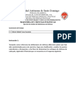 Universidad Autónoma de Santo Domingo: Maestría en Ciencias Políticas