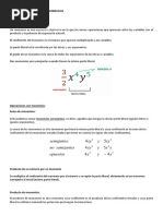 Polinomios Y Fracciones Algebraicas