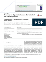 A Case of Patient With Cerebellar Variant of Stiff Person Syndrome