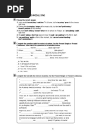 Grammar Activities Module One