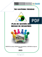 A - Plan de Gestion de Riesgo de Desastres 2023-CETPRO SANTÍSIMA TRINIDAD