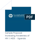 Sample Proposal: Increasing Awareness of HIV / AIDS - Uganda