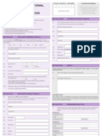 Intl Student Application Form