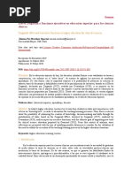 Efecto Zeigarnik y Funciones Ejecutivas en Educación Superior para Las Ciencias Clínicas