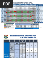 Calendarización - 2023