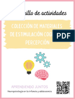 Colección de Materiales de Estimulación Cognitiva: Percepción