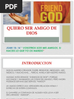 Quiero Ser Amigo de Dios