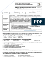 Evaluación Sumativa Historia, Geografía Y Cs. Sociales: UNIDAD: El Origen Del Mundo Moderno