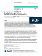 Atividades Antimicrobianas de Glicosídeos Flavonoides de Graptophyllum Grandulosum e Seu Mecanismo de Ação Antibacteriana