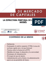 Clase 6 - La Estructura Temporal de Los Tipos de Interes