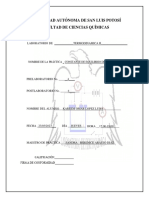 Universidad Autónoma de San Luis Potosí Facultad de Ciencias Químicas