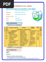 SESIÓN DE APRENDIZAJE 3er - GRADO COMUNICACION Montessori 2023docx