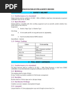 PPE Specification L & T