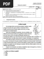 Evaluación Unidad 0 - 2do