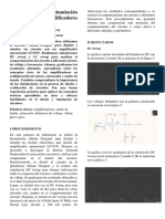 Informe de Practica Simulación de Amplificadores Operacionales