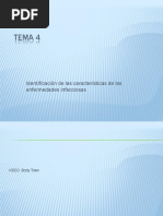 Tema 4: Identificación de Las Características de Las Enfermedades Infecciosas