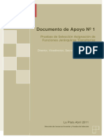 Documento de Apoyo #1: Pruebas de Selección Asignación de Funciones Jerárquicas Transitorias