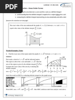 Math 31 IB HL - SL (Area Under Curves) With Answers