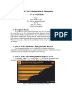 CMAP New Yaohan - Social Media Written Report