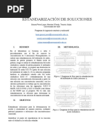 Estandarizacion de Soluciones