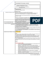 PFR - Effect and Application of Laws