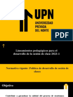 Capacitación - Presentación Lineamientos Pedagógicos 2023-1