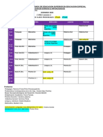 Lunes Martes Miércoles Jueves Viernes: 1°AÑO-Comisión A Horario de Clases Presenciales-1°Cuat. - 2°cuat