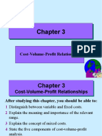 Cost-Volume-Profit Relationships