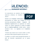 El Silencio:: ¿Un Restaurador Natural?