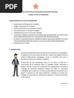 GFPI-F-135 Guía de Aprendizaje 1-1 - 011215